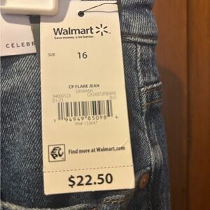 Walmart Women's Denim Flare Jeans
